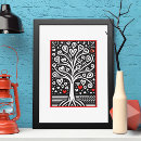 Buscar árbol de corazones posters General y unisex