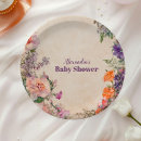 Buscar watercolor floral platos Invitados