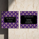 Buscar fleur lis de tarjetas de visita Real
