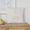 Buscar boda floral cojines Elegante