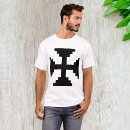 Buscar cruz negra camisetas Para él