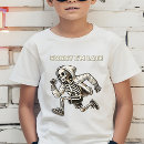 Buscar esqueleto camisetas Para niños
