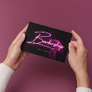Buscar neon tarjetas de visita Elegante