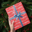 Buscar tipografía papel de regalo Frío