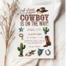 Buscar piel de la vaca invitaciones Un vaquero