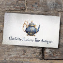 Buscar tienda del té tarjetas de visita Vintage