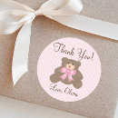 Buscar gracias por venir pegatinas Adorable