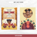 Buscar día del pavo invitaciones Para niños