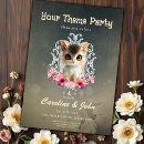 Buscar gatito suave invitaciones Flores