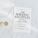 Buscar boda recepcion invitaciones Elegante