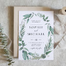 Buscar succulent wedding invitaciones Eucalipto