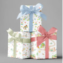 Buscar tren del juguete papel de regalo Bebé