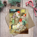 Buscar christmas elf postales Vintage