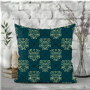 Buscar turquesa oscura cojines Para ella