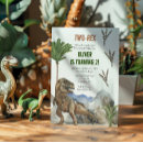 Buscar pequeño dinosaurio invitaciones Bebe