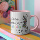 Buscar unicornio lindo tazas Para ella