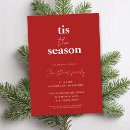 Buscar minimalista invitaciones de navidad Elegante