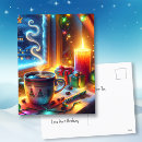Buscar vela encendida postales Navidades