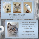 Buscar clínica animal tarjetas de visita Clientes