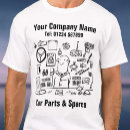 Buscar piezas del coche camisetas Automotriz