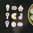 Buscar postres dulces pegatinas Para ella