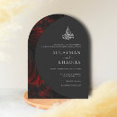 Buscar islámico boda invitaciones Elegante
