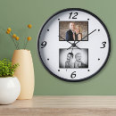 Buscar foto blanco y negro relojes de pared Crea el tuyo propio