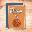 Buscar bola del baloncesto tarjetas Para niños
