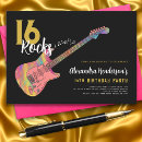 Buscar número 16 invitaciones Adolescente