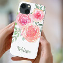 Buscar rosa coral iphone fundas Acuarela