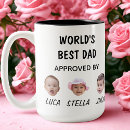 Buscar el mejor tío del mundo tazas Papá