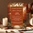 Buscar agradecido invitaciones Hojas de otoño