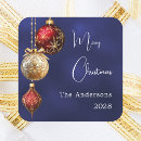 Buscar navidad azul pegatinas Elegante