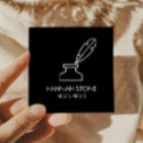 Buscar plumas tarjetas de visita Moderno