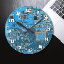 Buscar geek relojes de pared Tecnología