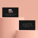 Buscar filmación tarjetas de visita Cámara