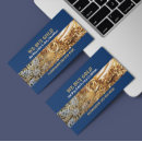 Buscar pila tarjetas de visita Oro