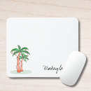 Buscar palmeras alfombrillas de raton Acuarela