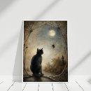 Buscar gato gótico posters Para ella