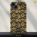 Buscar amarillo y negro iphone fundas Iniciales