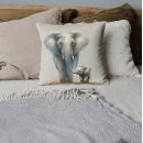 Buscar elefante africano cojines Amante de los animales
