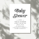 Buscar retro blanco negro invitaciones Mínimo