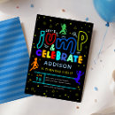 Buscar trampoline invitaciones Para niños