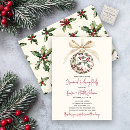 Buscar tradicional invitaciones de navidad General y unisex