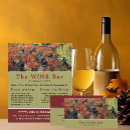 Buscar viñedo tarjetas de visita Restaurante