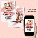 Buscar búho lindo invitaciones Flores