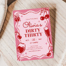 Buscar treinta sucios invitaciones General y unisex