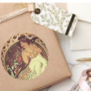 Buscar alphonse mucha pegatinas Vintage