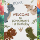 Buscar cumpleaños del dinosaurio posters Para niños