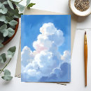 Buscar cielo azul y blanco postales Nubes